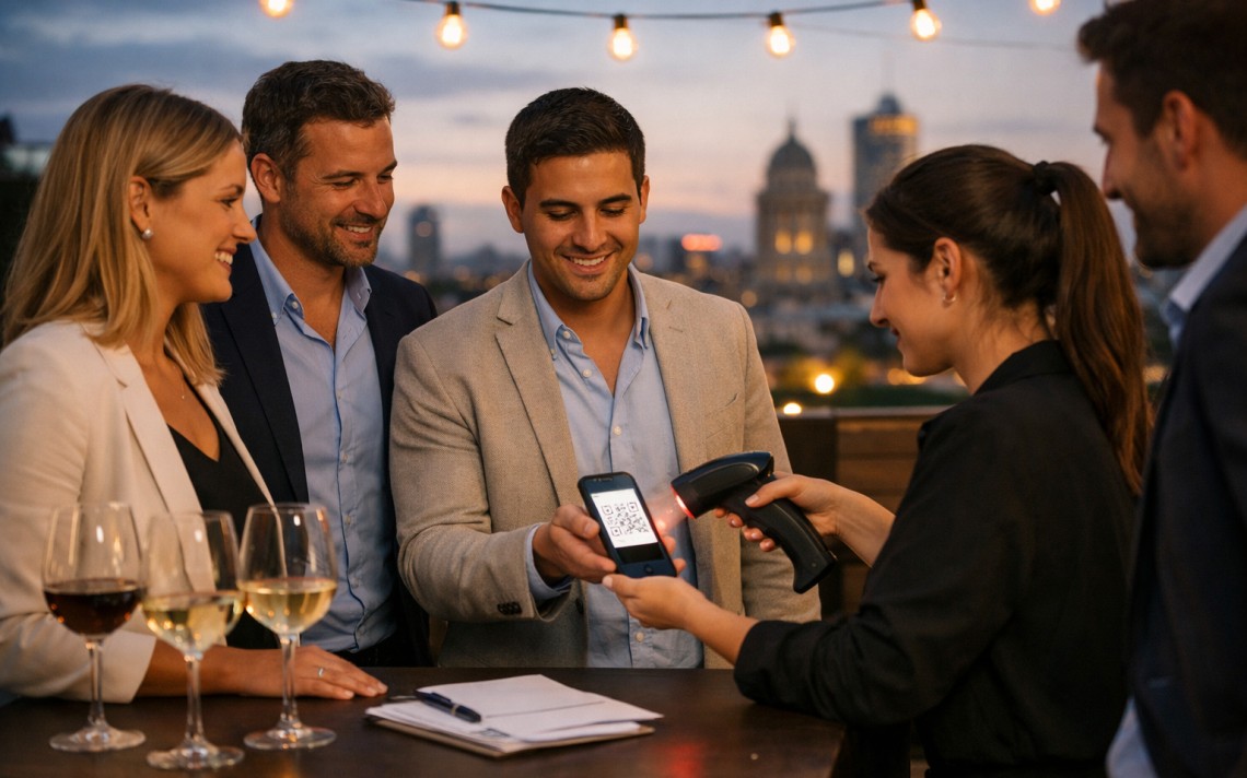 Afterwork empresa entradas: lista cerrada y control nominativo