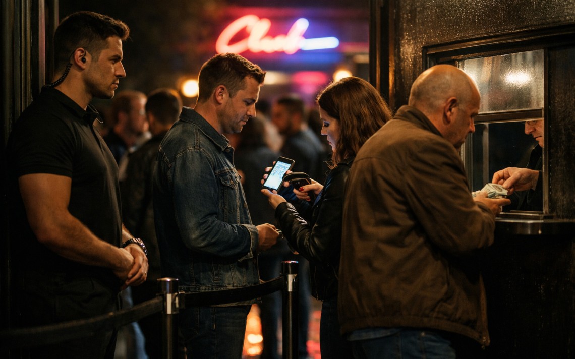 Puerta y preventa: taquilla vs venta online en sala